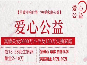 晋江捐卵助孕生子 爱心志愿者招募